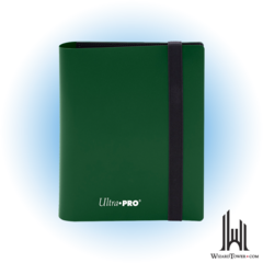 Ultra Pro Binder Pro Eclipse 2-Pocket Forest Green